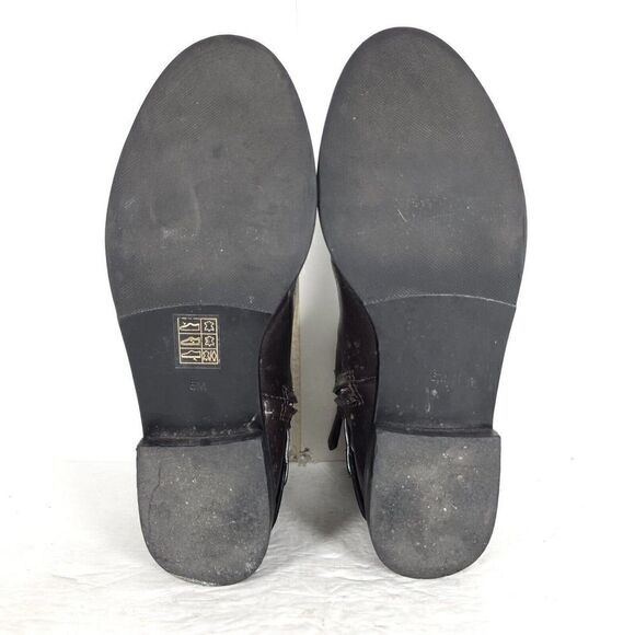 Tory Burch Women's Derby US 6M Brown Leather Flat Ankl Chelsea Bootie Boots - Picture 13 of 15